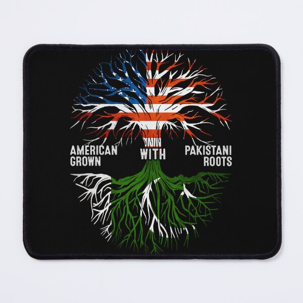 Item preview, American Grown With Pakistani Roots Tree Pakistan Flag designed and sold by MoHaCo.