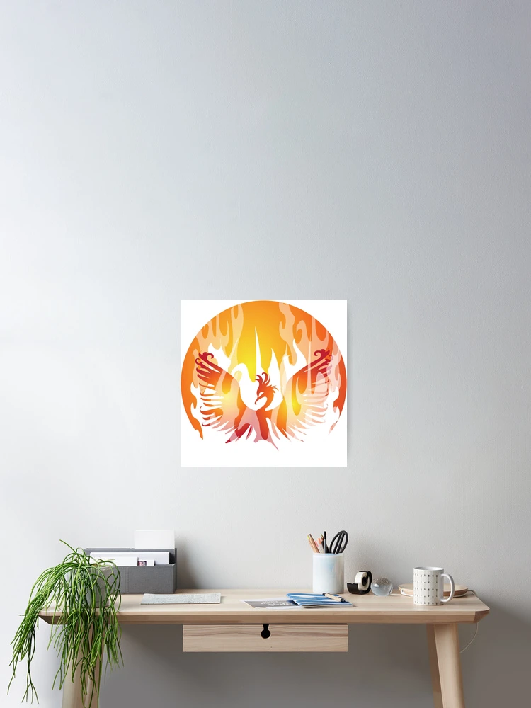 Thumbnail 2 of 3, Poster, Phoenix Rising designed and sold by tarafly.