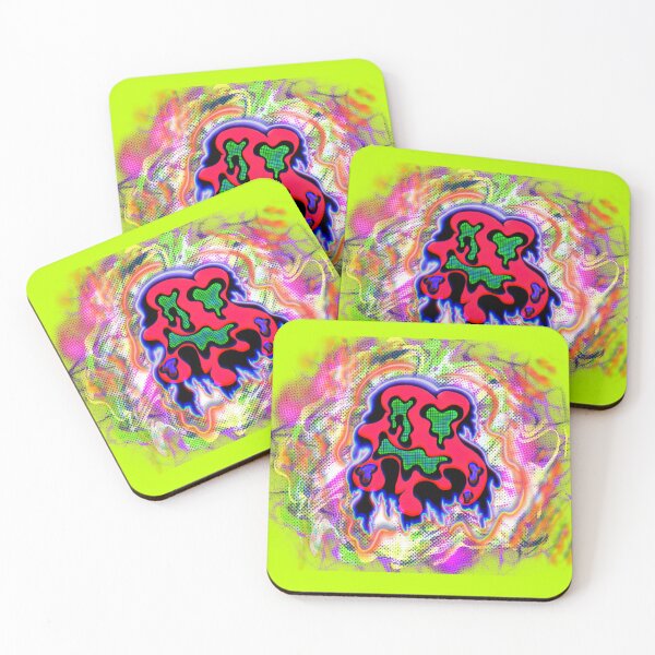 Item preview, Trippy electric smiley  designed and sold by Out of my Mindz Graphic Designz.