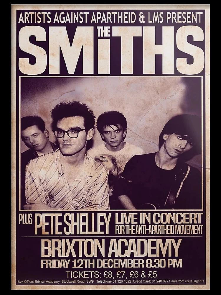 アート・デザイン・音楽 THE SMITHS VINTAGE POSTER COLLECTION Amazon.com: Vintage Music Poster The Smiths Poster Rock Band