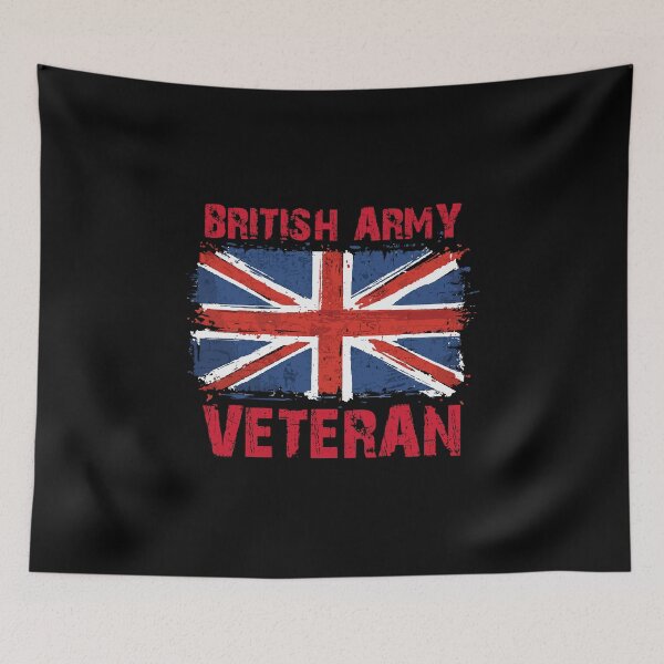 Item preview, British Army Veteran designed and sold by FlagTee.