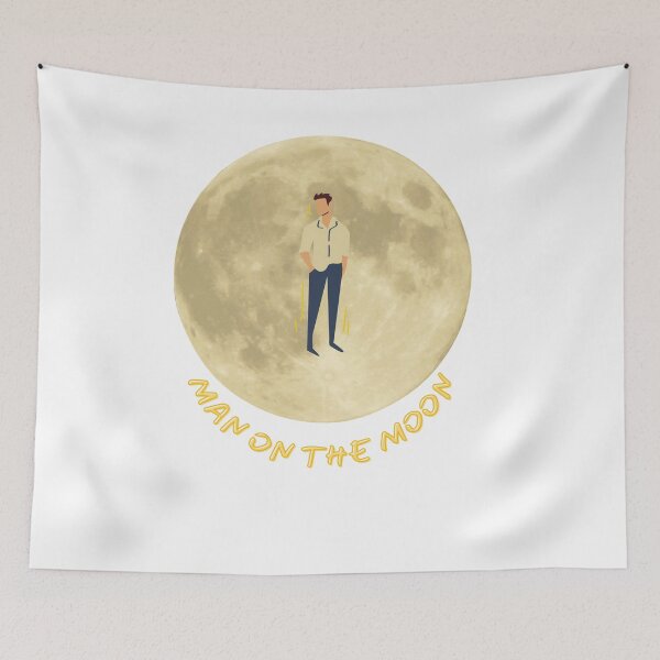 Item preview, Man on the moon designed and sold by RAJSHIVA.