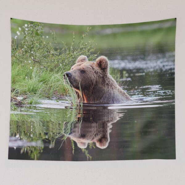 Item preview, That mermaid feeling. Brown bear designed and sold by Jouko Lehto Photography.