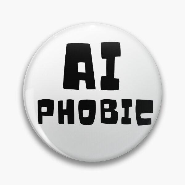 Item preview, AI Phobic  designed and sold by Endeavour-Tees.