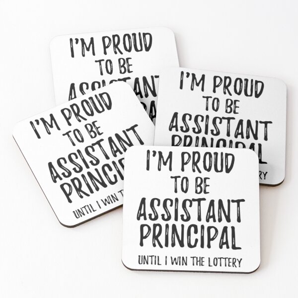 Item preview, I'm Proud To Be Assistant Principal Until I Win The Lottery  designed and sold by PorpoiseTee.