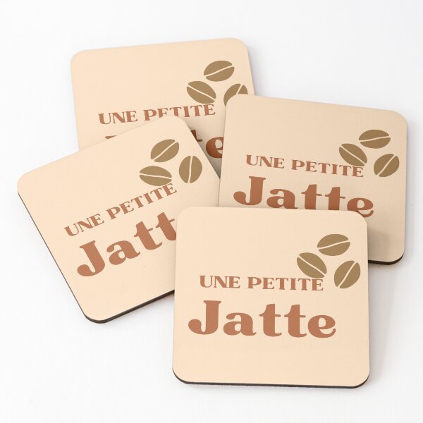 Item preview, Un petite jatte Belgian expression which means a small cup of coffee designed and sold by PausePapote.