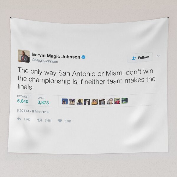 Item preview, Magic Johnson - Captain Obvious designed and sold by Tee Tweets.