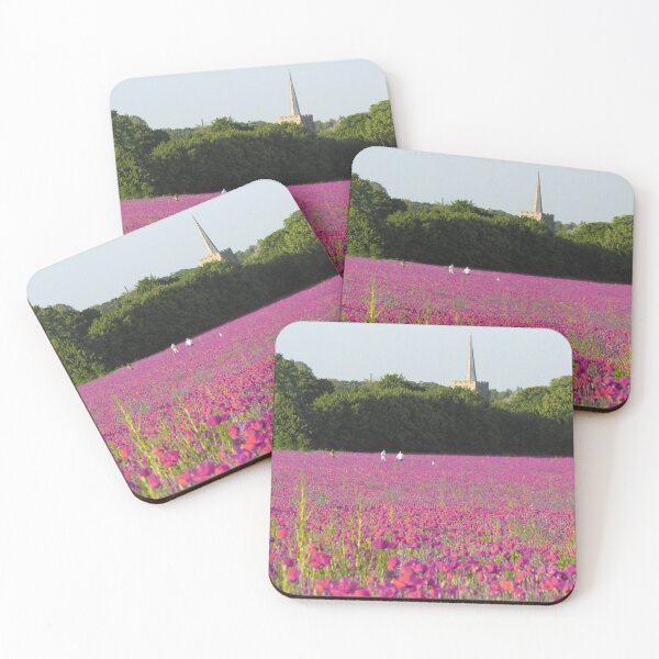 Item preview, Bramford Poppies - Pink Version designed and sold by wiggyofipswich.