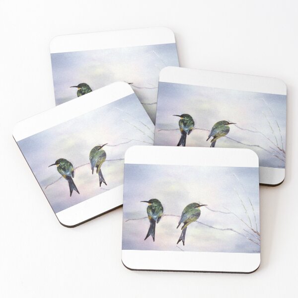Item preview, Swallow-tailed bee-eaters designed and sold by FayeDoherty.