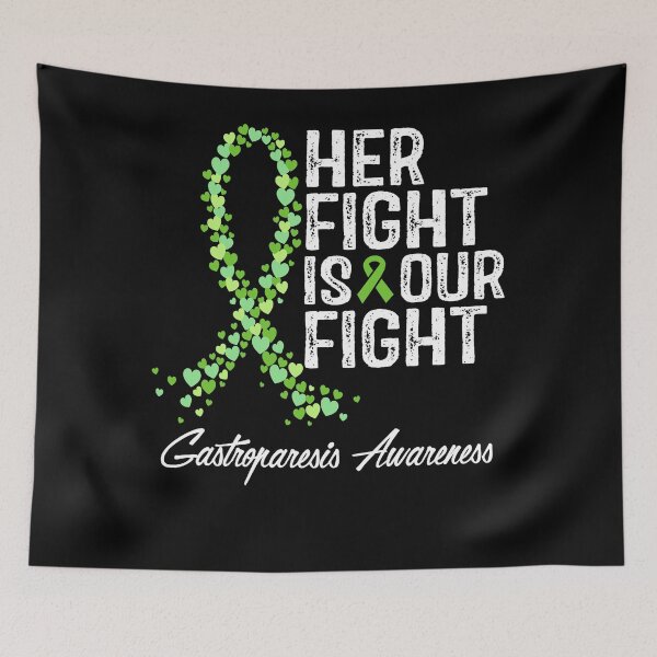 Item preview, Gastroparesis Gastroparesis Awareness Her Fight Is My Fight  designed and sold by OtiliaNikolaus.
