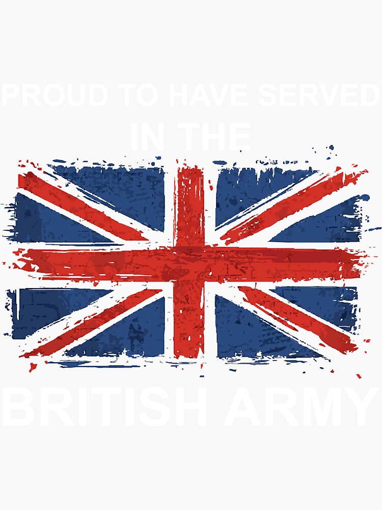 "British Army" Sticker for Sale by FlagTee | Redbubble