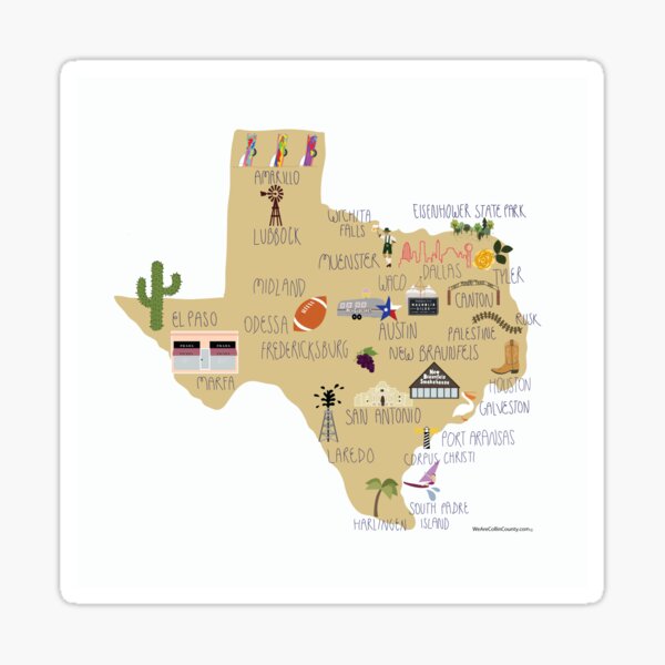 Great State of Texas Sticker