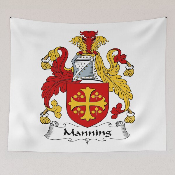 Item preview, Manning designed and sold by HaroldHeraldry.