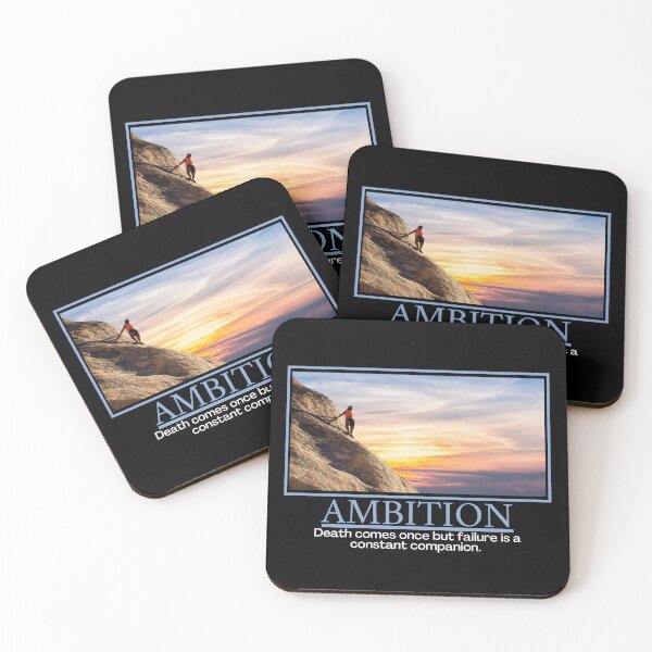 Item preview, Ambition Demotivational Poster designed and sold by DesignsByDaddy.