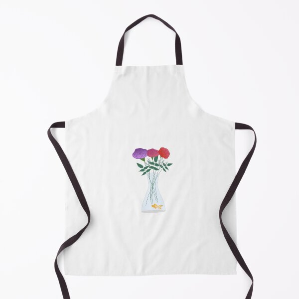 Item preview, Flowers in a Vase with a Goldfish designed and sold by MoreThanADrop.