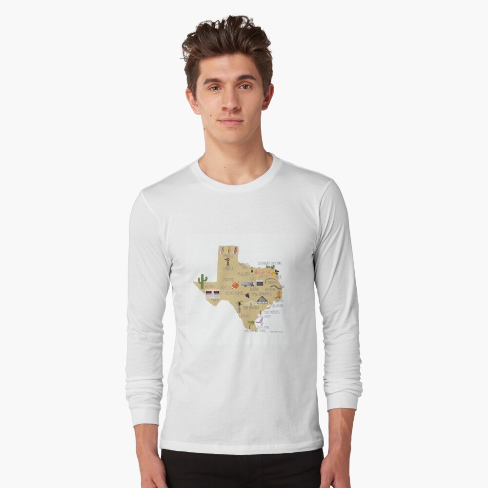 texas long sleeve t shirt