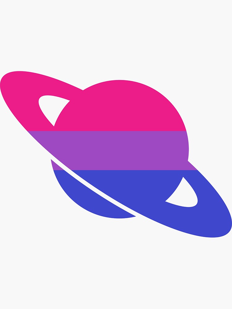 Bisexual Pride Flag Planet Shape Sticker For Sale By Seren0 Redbubble 2458