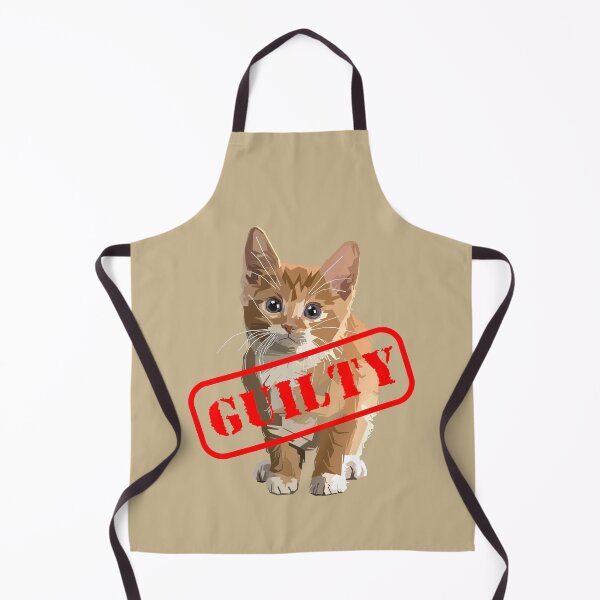 Item preview, Guilty Kitten Not Fooling Anyone with Cute, Innocent Look designed and sold by the-other-joe.