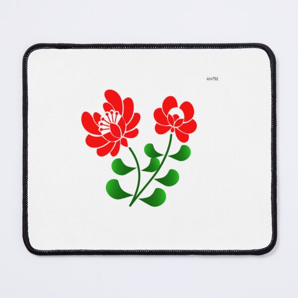 Item preview, Hungarian folk art motive - red motive #5 designed and sold by wowitsmytshirt.