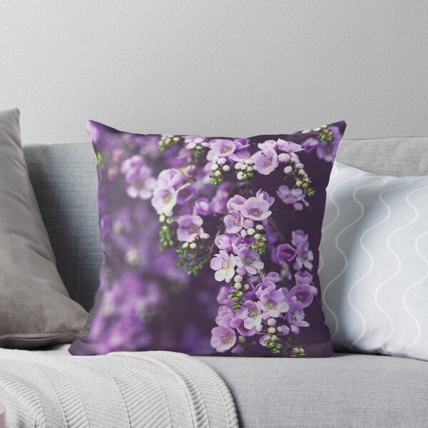 Item preview, Australian Flora - Purple Thryptomene flowers designed and sold by Cloudlingpics.