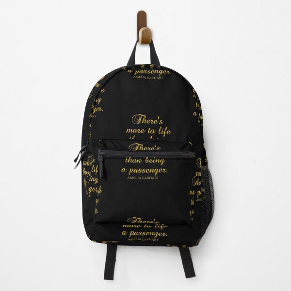 Item preview, Amelia Earhart Quotes - There's More To Life Than Being A Passenger - Aviation designed and sold by PhiloJourney.