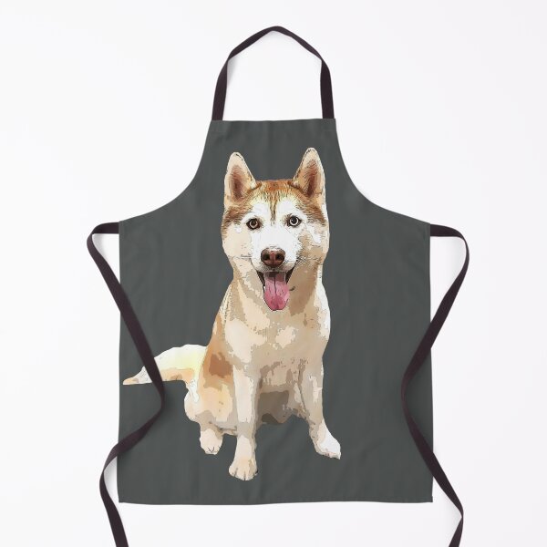 Item preview, Siberian Husky Red White Brown designed and sold by ElegantCat.