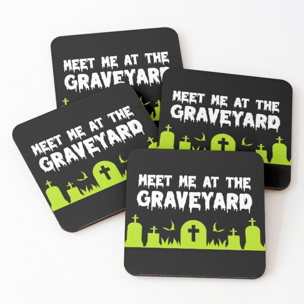 Item preview, Meet me at the Graveyard, Halloween Party Time, Meet me at the Cemetery designed and sold by Monique Prince.