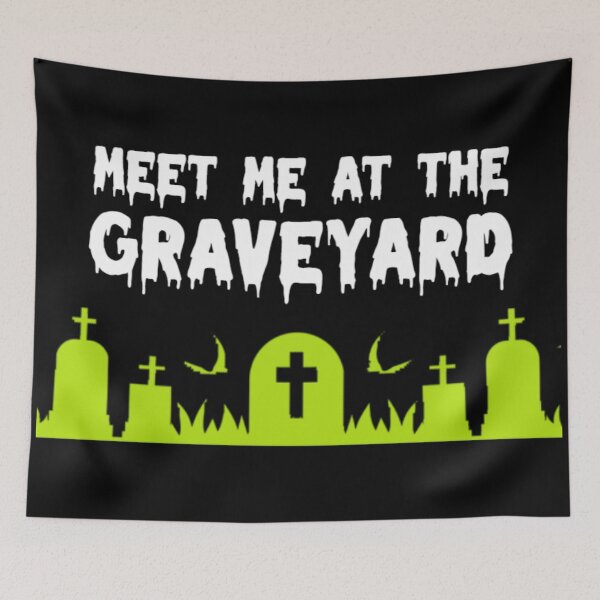 Item preview, Meet me at the Graveyard, Halloween Party Time, Meet me at the Cemetery designed and sold by Monique Prince.