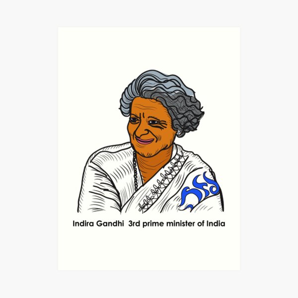 Pnf Decorative Art Print of Indira Gandhi Wall Poster (12 inch X 18 inch,  Rolled) (Leaders 20, 12x18) : Amazon.in: Home & Kitchen