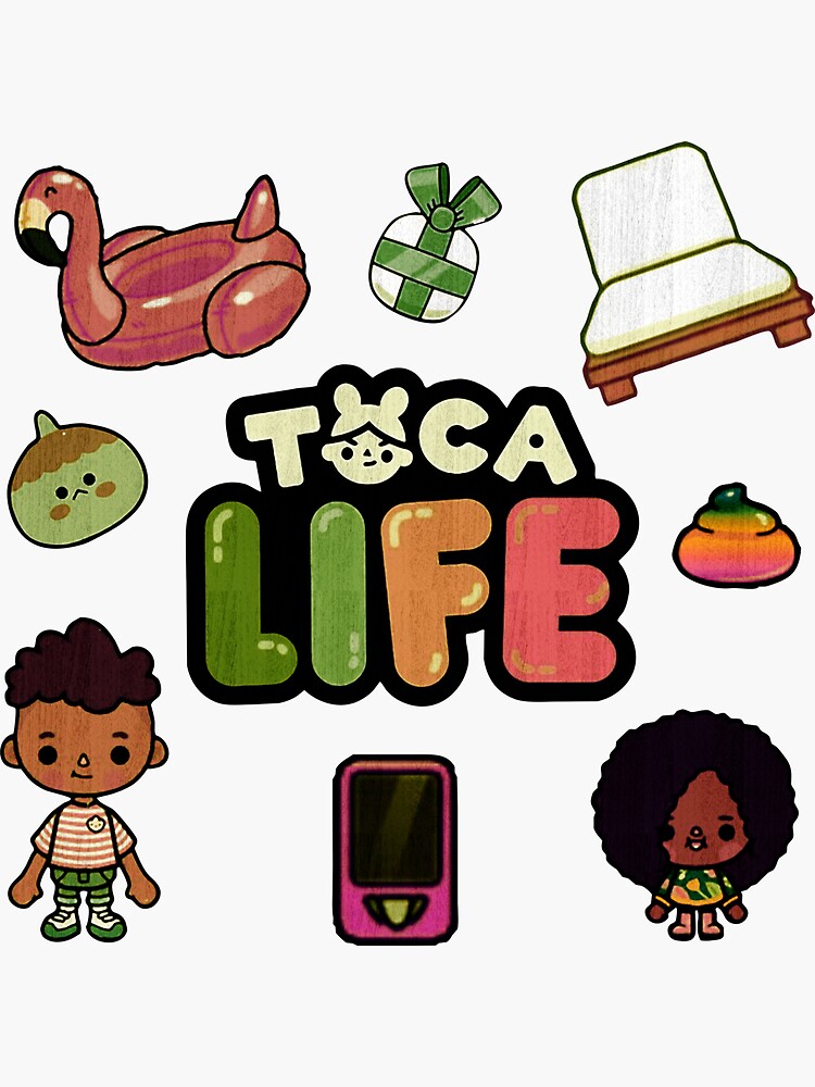 Toca Boca Life Stickers for Sale