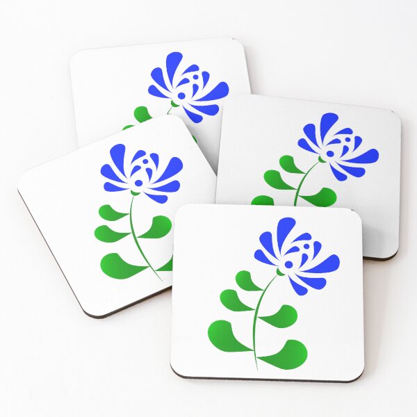 Item preview, Hungarian folk art motive - blue motive #6 designed and sold by wowitsmytshirt.