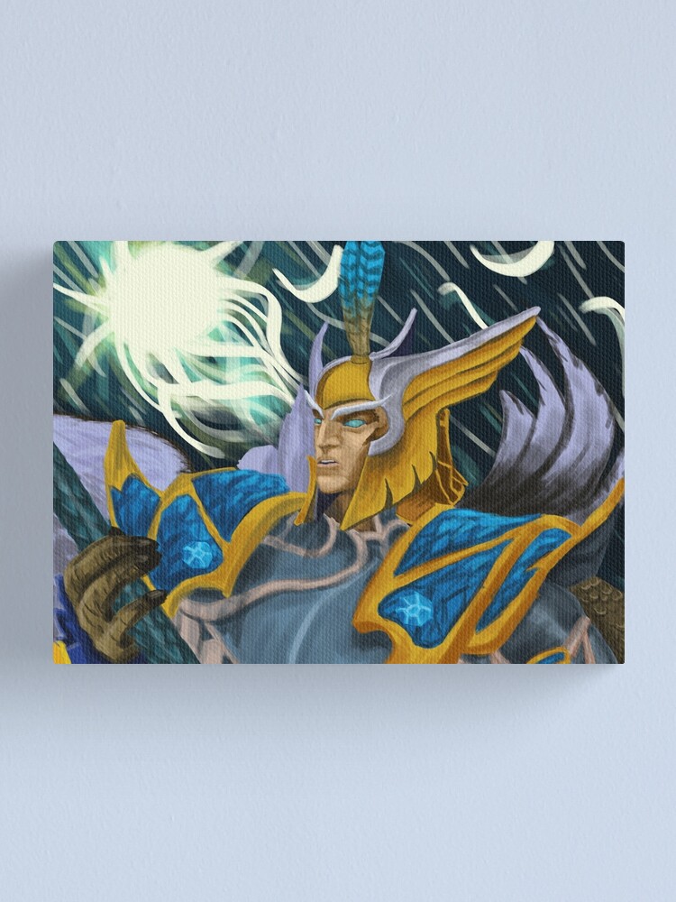 Dota 2 Skywrath Mage Canvas Print By Angelaale Redbubble