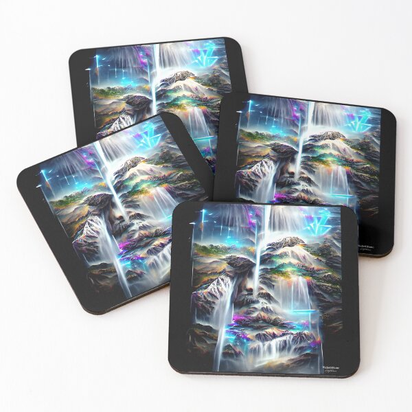 Item preview, A Face In The Mountains 2. Digital Transformation. WallsOfFame designed and sold by WallsOfFameAust.