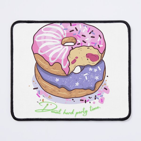 Item preview, Donut hard party time designed and sold by RAJSHIVA.