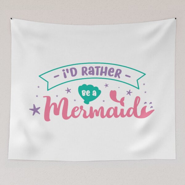 Item preview, I'd Rather Be A Mermaid designed and sold by BEyourself be.