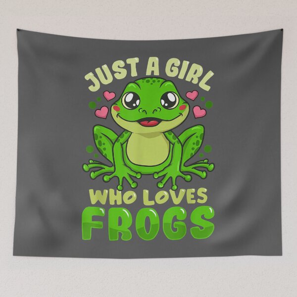 Item preview, Frog Just a Girl Who Loves Frogs Frog Lover designed and sold by noqidyz.