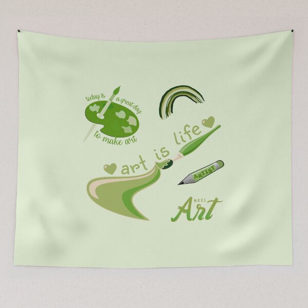 Item preview, Artists Variety Pack LIME GREEN designed and sold by everything4eva.