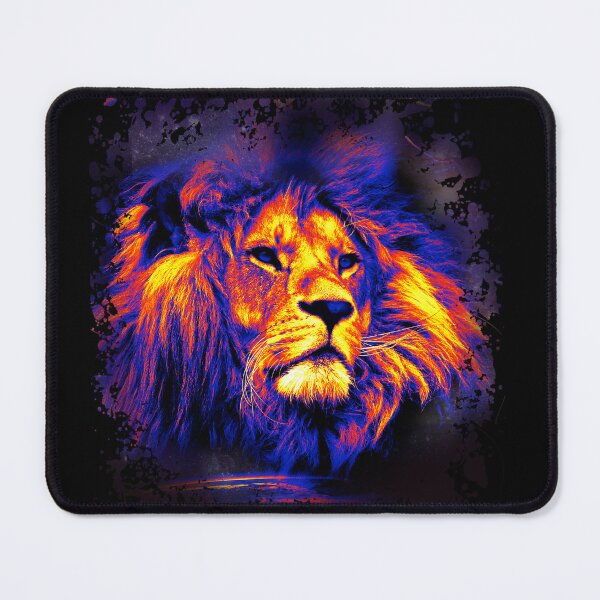 Item preview, Rainbow Lion - Your animal guide giving you courage and bravery. designed and sold by Cimbart.