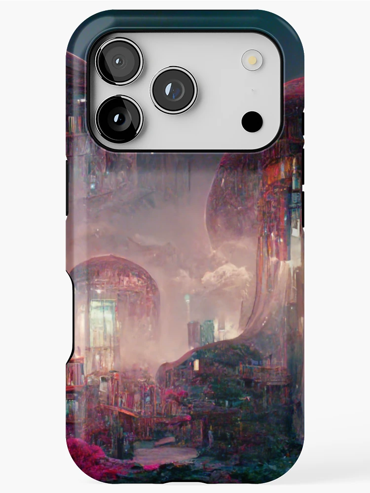 Thumbnail 1 of 4, iPhone Case, Magical Library designed and sold by RicoInStudios.