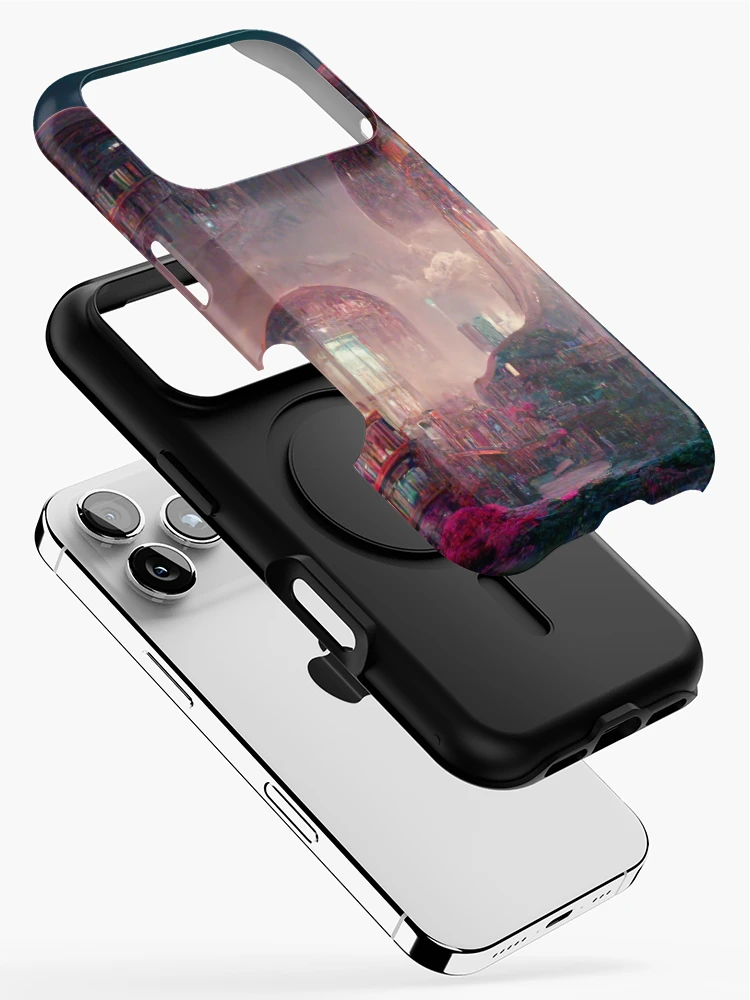 Thumbnail 2 of 4, iPhone Case, Magical Library designed and sold by RicoInStudios.