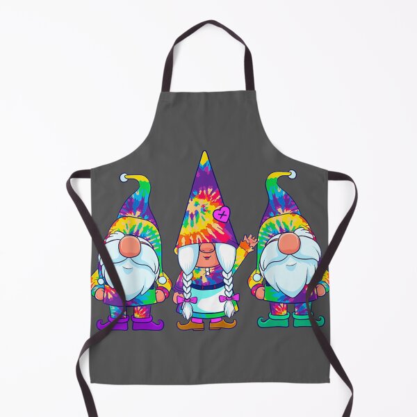 Item preview, Three Hippie Gnomes Tie Dye Retro Vintage Hat Peace Gnome designed and sold by noqidyz.