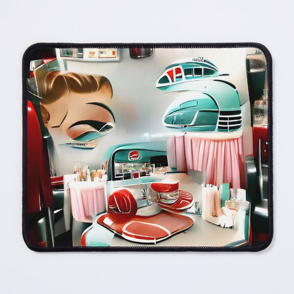 Item preview, A Face In The Diner. Digital Transformation. WallsOfFame designed and sold by WallsOfFameAust.