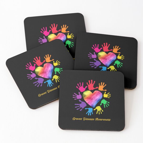 Item preview, Llevamos el corazón del arco iris para la conciencia de la enfermedad de Graves designed and sold by sdfsdferr.