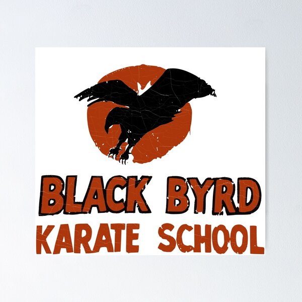 Item preview, Black Byrd Karate School designed and sold by The Rubber Bacon Company.