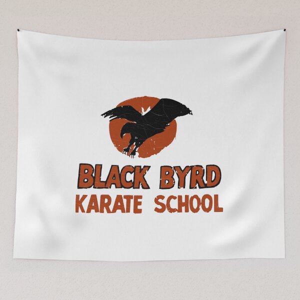 Item preview, Black Byrd Karate School designed and sold by The Rubber Bacon Company.