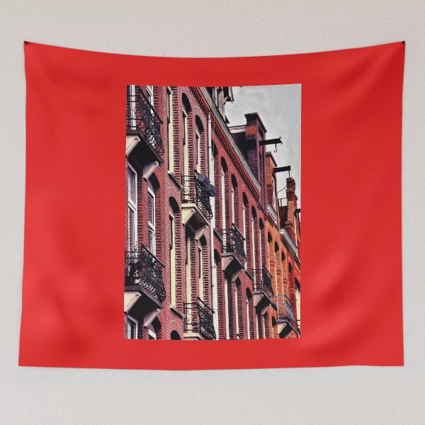 Item preview, Brick Houses in Amsterdam designed and sold by nikstol.