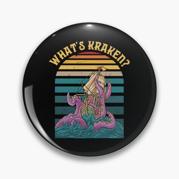 Item preview, Whats Kraken Octopus Sea Monster Sailing Ship Sailor Diver designed and sold by sdfsdferr.
