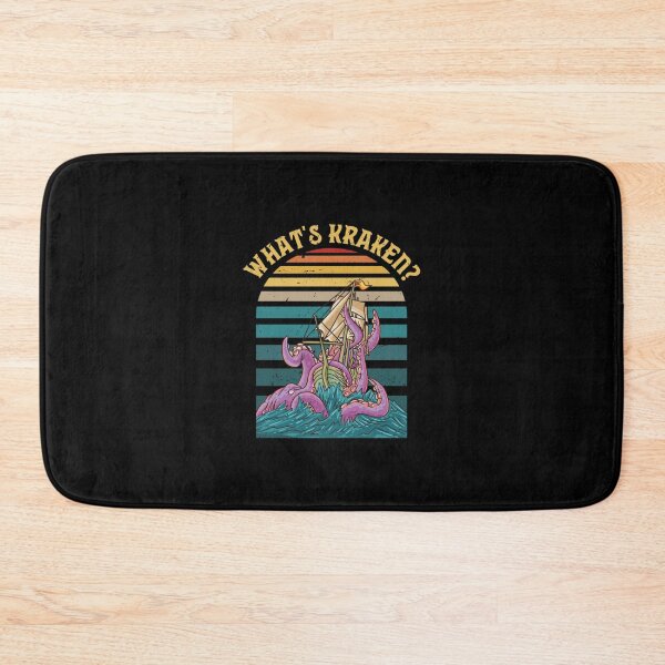 Item preview, Whats Kraken Octopus Sea Monster Sailing Ship Sailor Diver designed and sold by sdfsdferr.