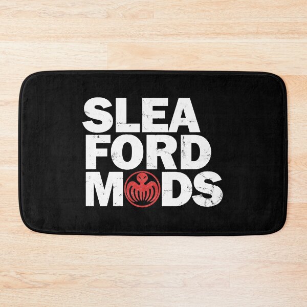 Item preview, Sleaford Mods WhiteRed [Worn Look] Essential T-Shirt designed and sold by contentt5924.