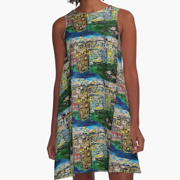 Neighborhood Reflections A-Line Dress